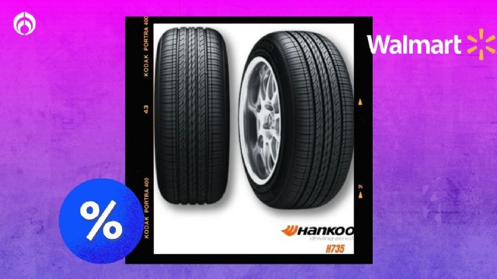 ¡Oferta imperdible en Walmart! Encuentra el paquete de 4 llantas Hankook con gran tracción