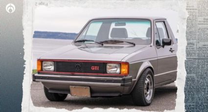 ¿Comprarías esta Volkswagen Rabbit Pickup 1982 con motor de Golf GTI Mk2?