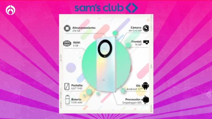 Sam's Club deja baratísimo el Honor Magic 5 resistente a caídas y cámara de alta definición