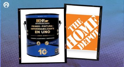 Home Depot liquida pintura impermeabilizante contra lluvias fuertes y ventarrones