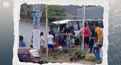 Accidente mortal en Edomex: mueren 3 peregrinos y hay 20 heridos en carretera a Chalma