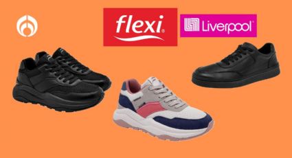 Los tenis casuales de Flexi que Liverpool tiene con descuento (para hombre y mujer)