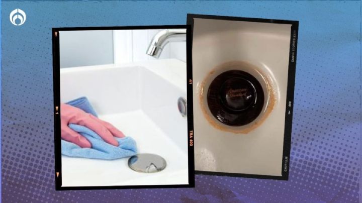 El truco para eliminar el moho rosa creado por bacterias del lavabo de tu baño con 3 ingredientes