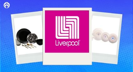 Outlet Liverpool: las elegantes vajillas de porcelana de hasta 30 piezas en remate