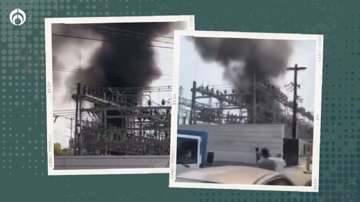 VIDEO: Se registra explosión en oficinas de la CFE en Tampico, Tamaulipas