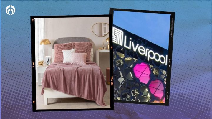 Liverpool tiene este esponjoso y elegante cobertor Vianney a menos de 500 ‘pesitos’