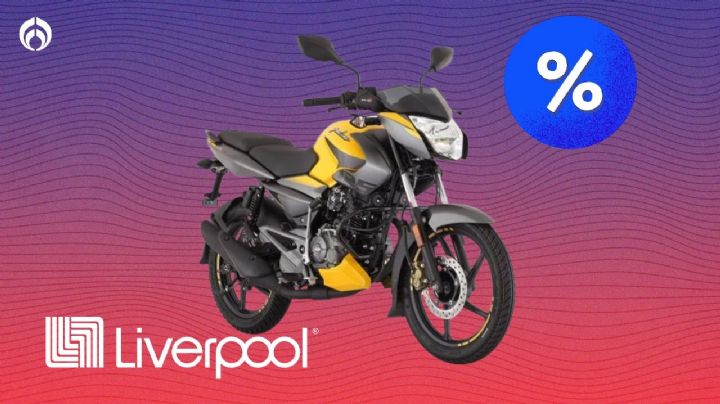 Potente motocicleta Pulsar de doble propósito y 125 cc que Liverpool rebaja y no debes dejar ir