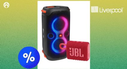 Liverpool: ¿Cuánto cuesta el combo de bocinas JBL en remate súper potentes y 12 horas de batería?