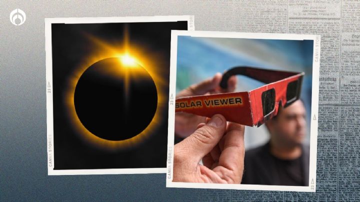 Eclipse solar 2024: truco para saber si los lentes son piratas para no dañar tu vista