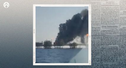 Explosión en plataforma de Pemex: se incendia Akal B en sonda de Campeche (VIDEO)