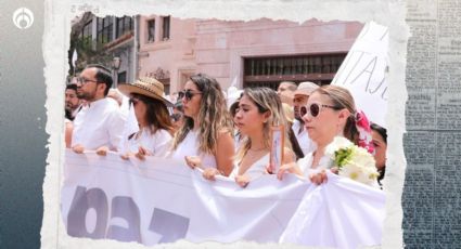 En memoria de Gisela Gaytán: marchan morenistas por la paz en Guanajuato