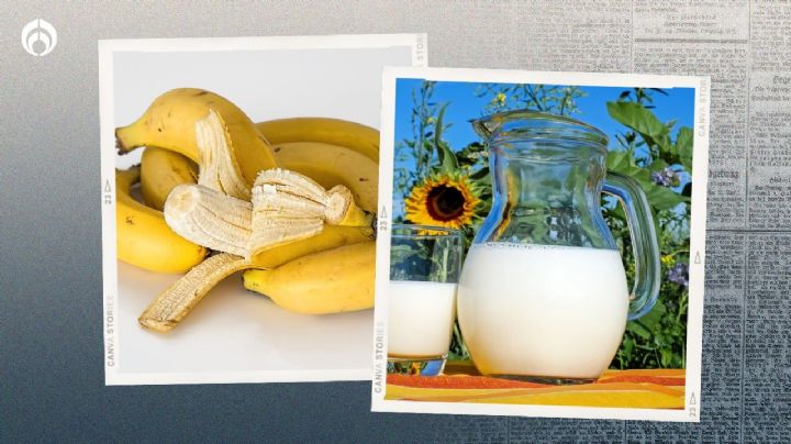 Estos son los 5 beneficios del licuado de plátano con avena para tus músculos