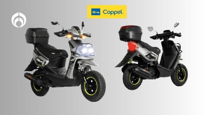 Coppel rebaja esta moto Vento que se conecta a tu cel para controlar la música