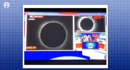 Se puso raro el Eclipse: Videoaficionado envía grabación a la tv de partes íntimas