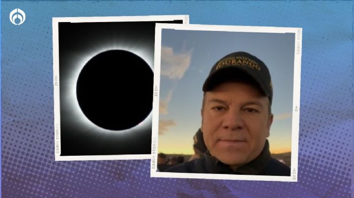 Así se vivió eclipse en Durango; gobernador lo muestra en video
