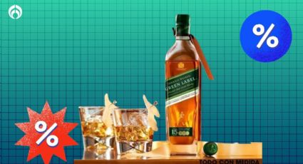 Walmart tiene casi regalado el whisky de lujo Johnnie Walker Green Label añejado durante 15 años