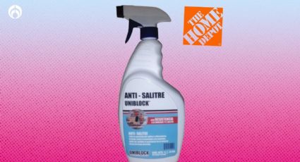 Home Depot tiene al 2x1 el spray antisalitre; ideal para ladrillo, concreto, cantera o barro