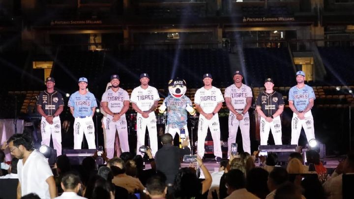 (FOTOS) ¡A rugir en la LMB! Presentan Tigres de Quintana Roo su nueva piel y roster 2024