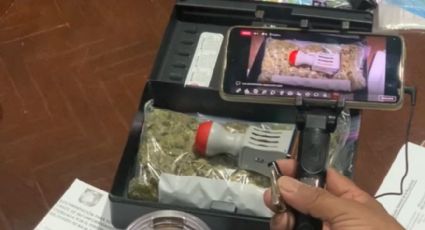 Hallan bolsa de mariguana en oficina de la presidenta de Derechos Humanos en BCS