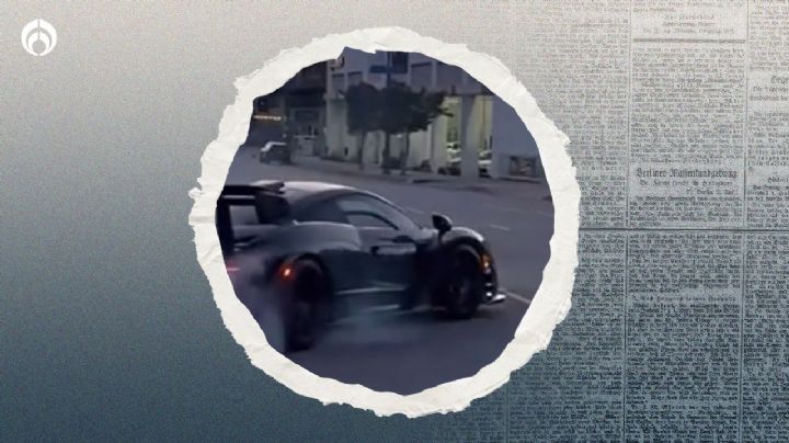 Youtuber choca un McLaren Senna contra una agencia Lexus