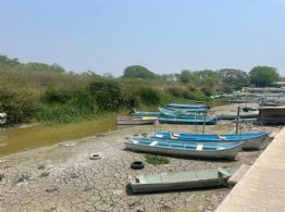 Crisis hídrica en Tampico: 'solo un huracán podría solucionar el daño', dice pescador
