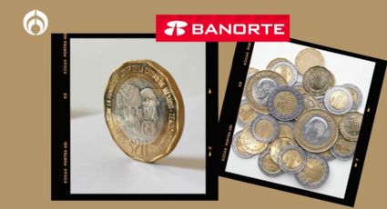 Banorte paga hasta 14 mil pesos por esta moneda de 20 pesos, ¡revisa si la tienes!