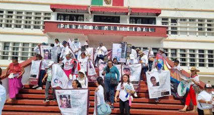 10 de Mayo, nada que celebrar: marchan colectivos en Coatzacoalcos en busca de sus desaparecidos