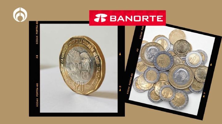 Banorte paga hasta 14 mil pesos por esta moneda de 20 pesos, ¡revisa si la tienes!