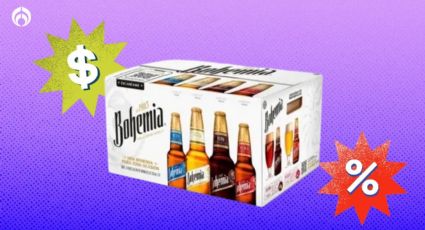 Sam's Club está rematando el cartón de cervezas Bohemia con 24 botellas de todas las variedades