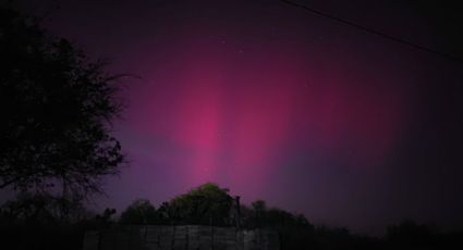 Auroras boreales: así se vivió el espectáculo 'rosa' en Sonora