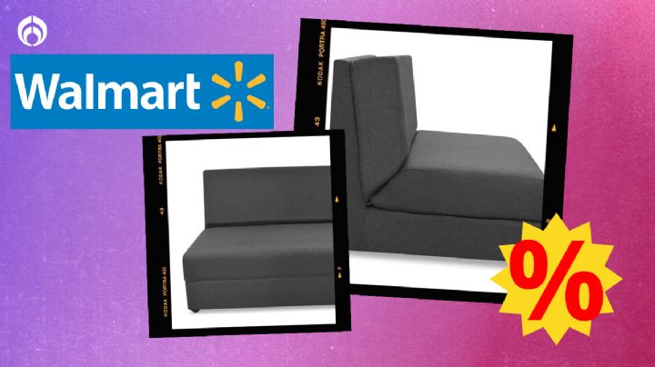 Walmart vende este sofá cama sencillo que combina con todo y es más barato que un colchón