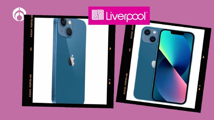 Liverpool remata en menos de 9 mil pesos el iPhone 13 (3 colores disponibles)