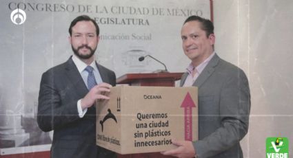 Diputados PVEM-CDMX, recibieron firmas de apoyo para legislar el uso de plásticos compostables