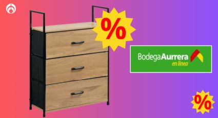 Bodega Aurrera tiene 'casi regalada' esta cajonera elegante que es fácil de limpiar