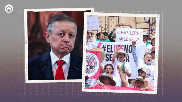 Zaldívar y Ciro 'se agarran' por 'marea rosa'; exministro acusa a Claudio X. González de engañar a manifestantes