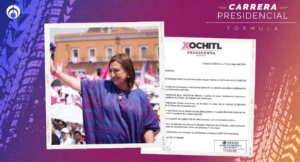 Xóchitl envía carta a AMLO: le pide que no quite la Bandera durante 'Marea Rosa'