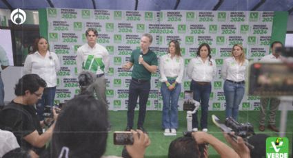 Con Claudia Sheinbaum, San Luis Potosí será Verde: Manuel Velasco