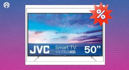 Sam's Club deja a precio de ganga la pantalla JVC de 50"; es 4K, tiene Roku y audio Dolby Digital