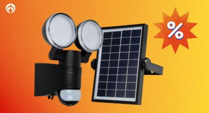 Home Depot ‘regala’ combo de lámpara con panel solar y sensor para ahorrar en el pago de luz