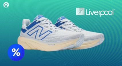 Liverpool rebaja los tenis New Balance de mujer para correr en asfalto con tecnología Fresh Foam