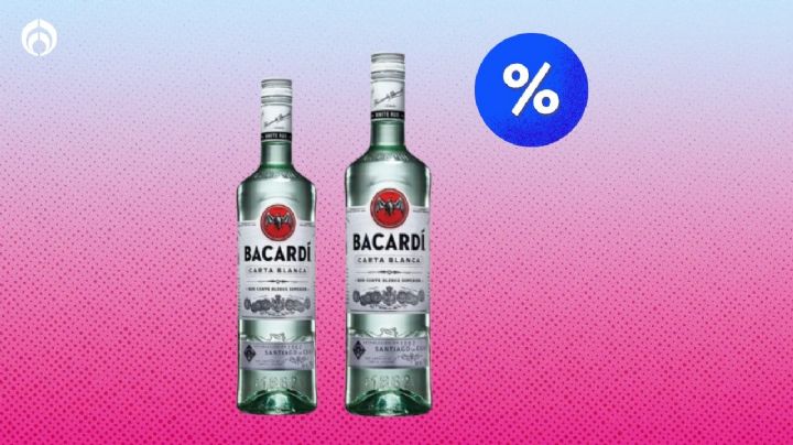 Hot Sale: Pack de 4 Bacardí Blanco tiene precio de 'regalo' en Bodega Aurrera