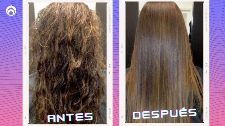 Trucazo para alaciar tu cabello naturalmente con solo 4 ingredientes