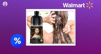 Walmart deja barato el shampoo Herbishh para acabar con las canas; ¡no maltrata el cabello!