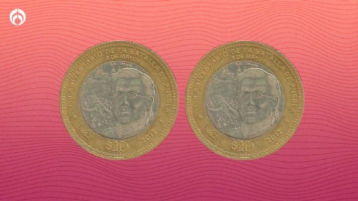 Características de la moneda conmemorativa de 10 pesos que vale 2 millones 500 mil pesos