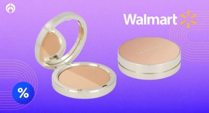 Walmart remata polvo compacto Clarins con palomita de Profeco; cubre acné y elimina el brillo