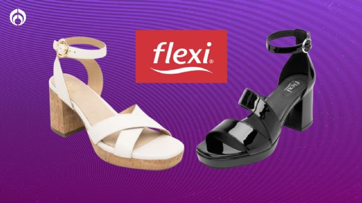 Outlet Flexi: las cómodas sandalias de tacón perfectas para el verano por menos de 500 pesos