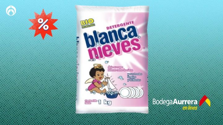 El detergente para ropa más barato que el ROMA, en remate en Bodega Aurrera ¡No sacrifica animales!