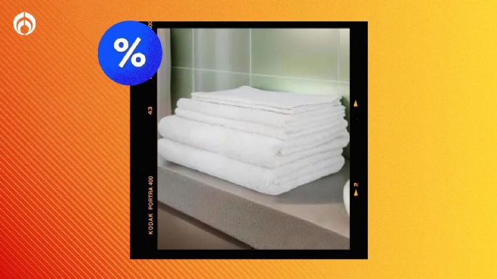 ¿Cuál es la mejor marca en toallas de baño? Sam's Club remata set de algodón de 6 piezas