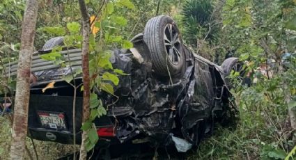 Hermanos se accidentan y mueren en 'La garganta del diablo'; acudían al velorio de su padre