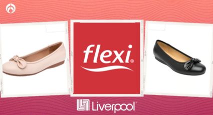 Ofertas Flexi en Liverpool: las 10 cómodas balerinas en remate para lucir elegante sin cansarte